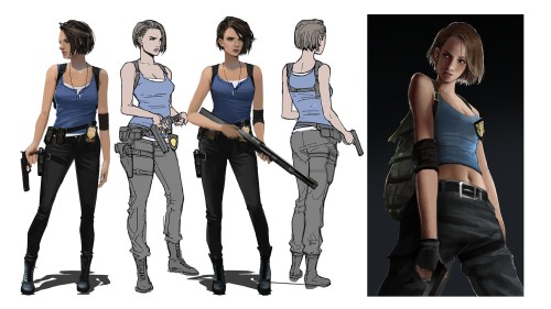 RE3 Remake, Jill Valentine - Character & Voice Actress